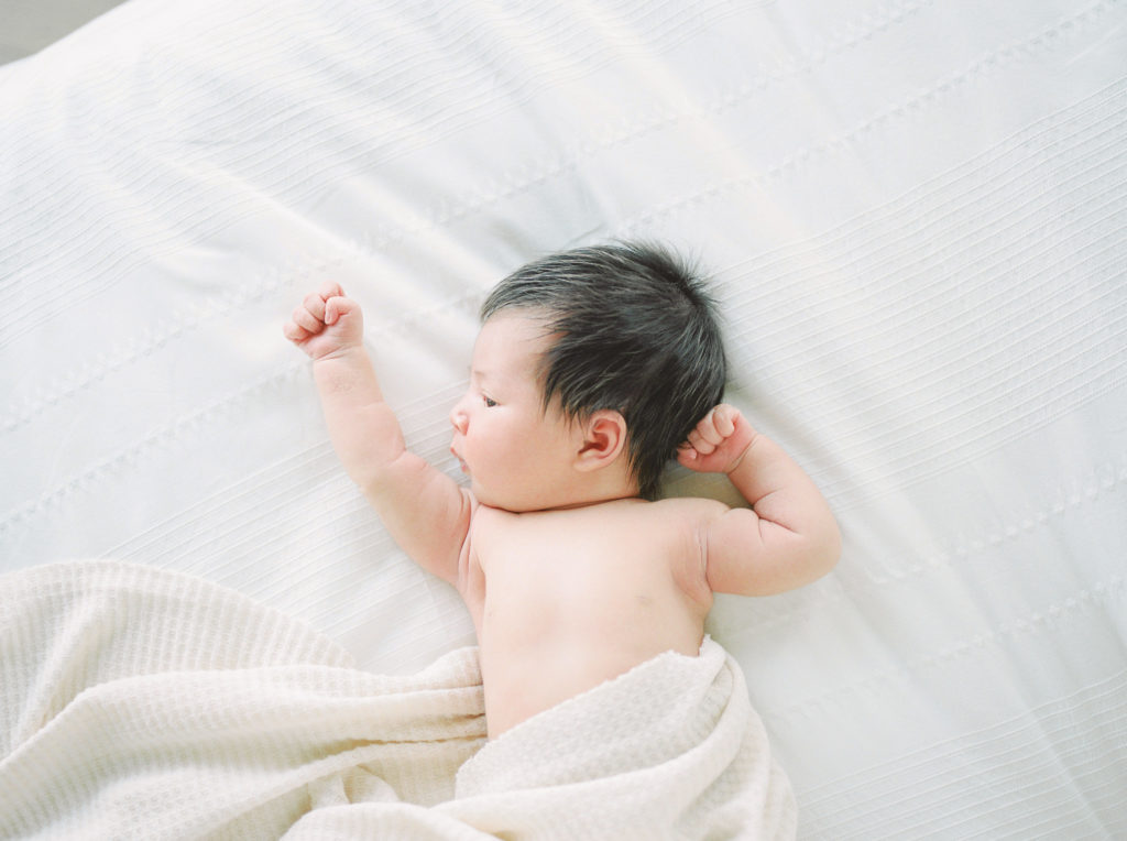 edmonton newborn photographer session captured on film